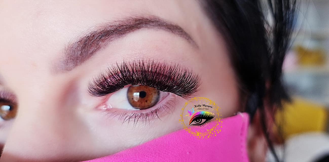 Premium lash extensions by Kelly Nguyen